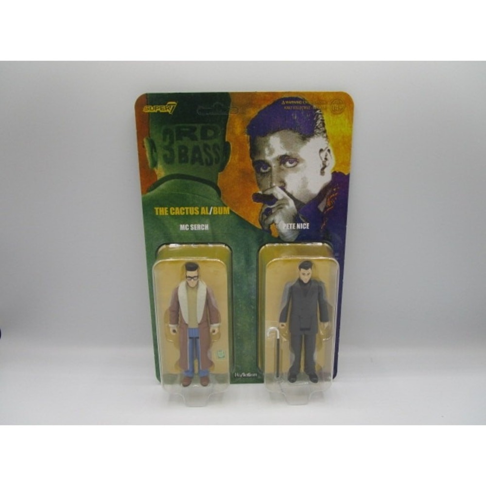 Super7 ReAction 3rd Bass The Cactus AL/BUM 3.75" Action Figures